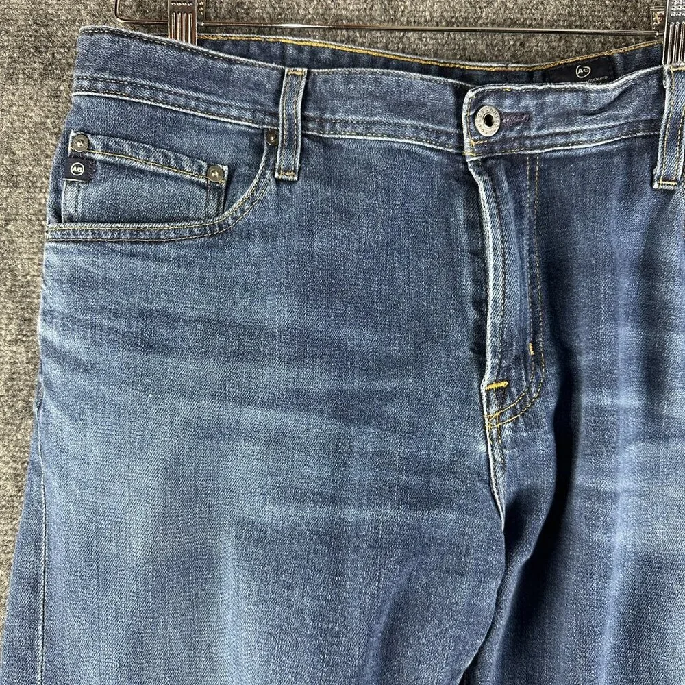 AG Adriano Goldschmied Jeans Mens 38 The Protege Straight Leg Cotton Stretch - Picture 4 of 9